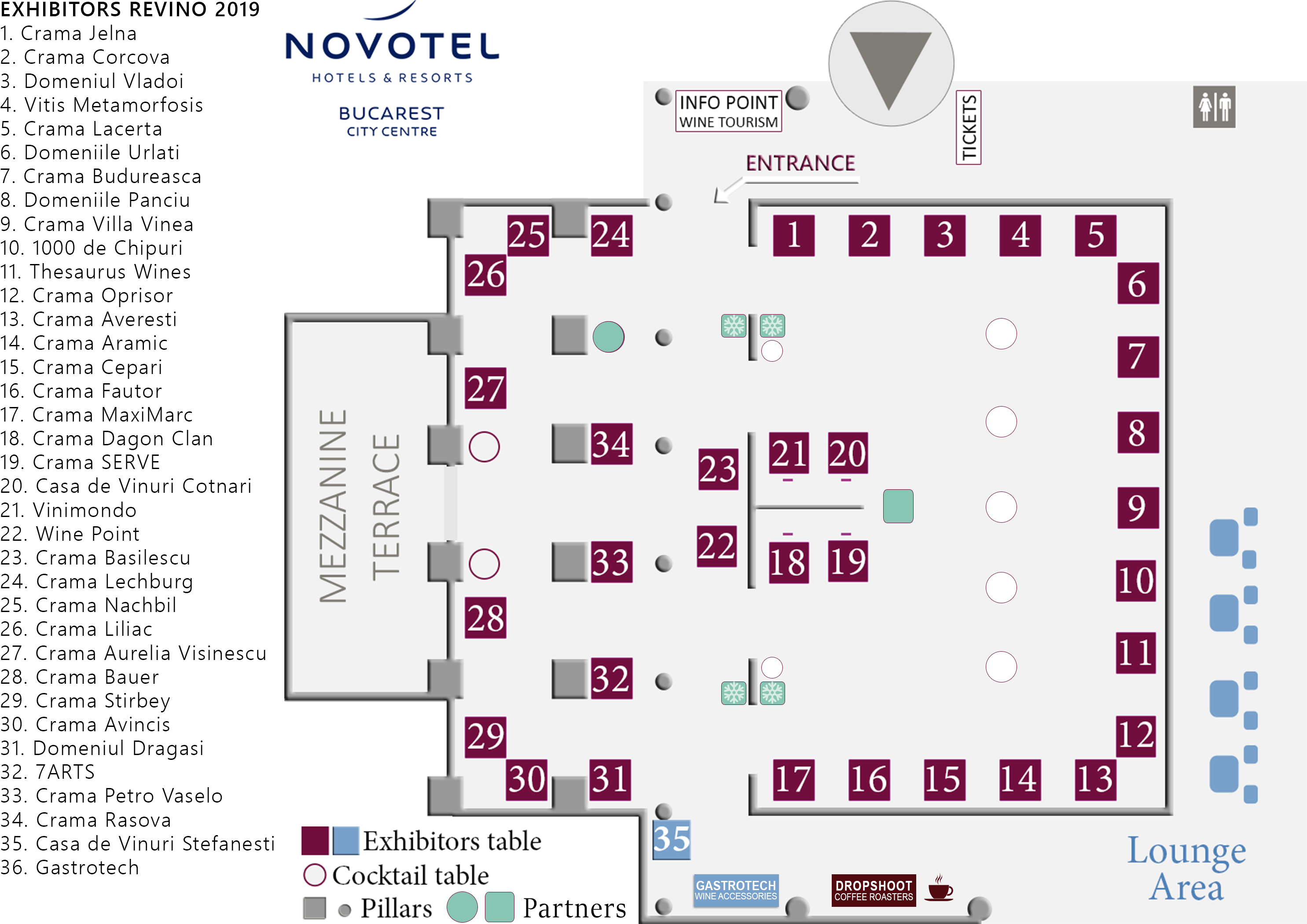 revino wine map exhibitors 2019